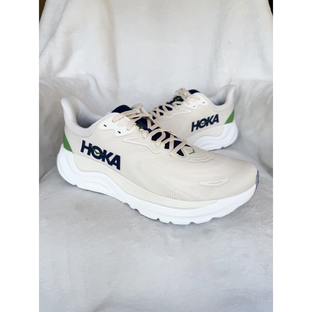 Hoka One One Arahi 8 1168690-ALBST Sneakers Men's Beige Running Shoes Size 12D
